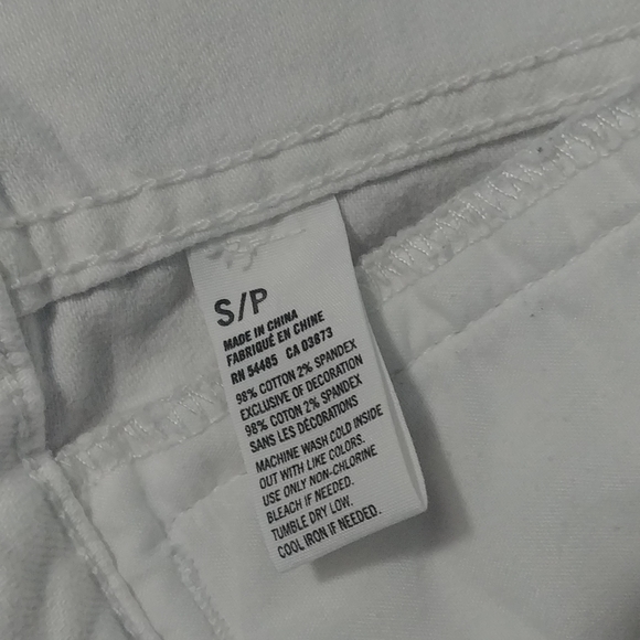 American Eagles Ladies Cropped Denium Style Jacket 100% Cotton - Picture 13 of 16